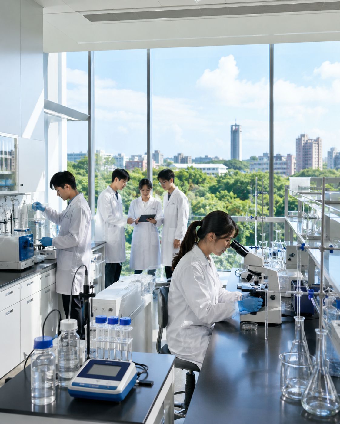 環境工程學系教學與研究空間